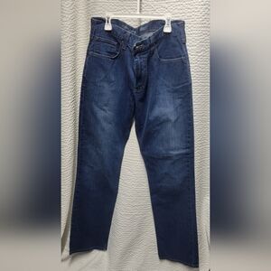 Carhartt Men's Relaxed Fit Dark Blue Jeans